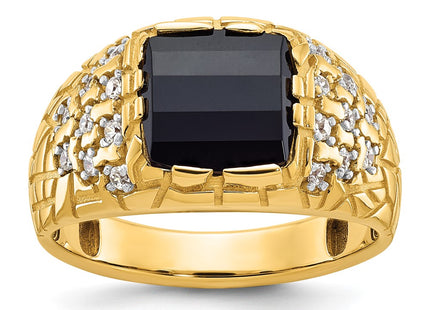 14k Yellow Gold Rings Style B52168 - Classique Jewelry Inc.