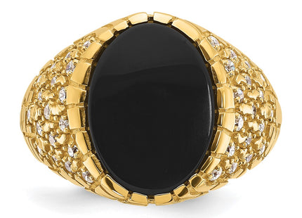14k Yellow Gold Rings Style B52169 - Classique Jewelry Inc.