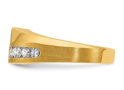 14k Yellow Gold Rings Style B55966 - Classique Jewelry Inc.