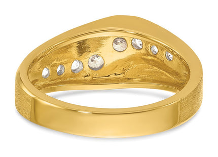 14k Yellow Gold Rings Style B55966 - Classique Jewelry Inc.