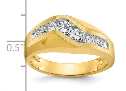 14k Yellow Gold Rings Style B55966 - Classique Jewelry Inc.