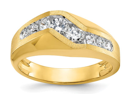 14k Yellow Gold Rings Style B55966 - Classique Jewelry Inc.