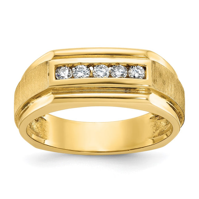 14k Yellow Gold Rings Style B56116 - Classique Jewelry Inc.