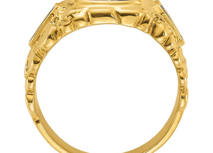 14k Two-tone Rings Style B56456 - Classique Jewelry Inc.