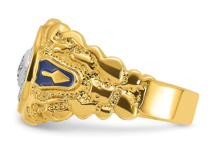 14k Two-tone Rings Style B56456 - Classique Jewelry Inc.