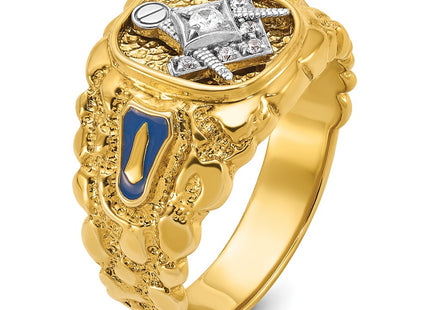 14k Two-tone Rings Style B56456 - Classique Jewelry Inc.