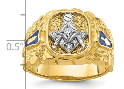 14k Two-tone Rings Style B56456 - Classique Jewelry Inc.