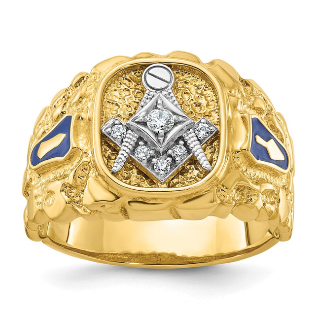 14k Two-tone Rings Style B56456 - Classique Jewelry Inc.