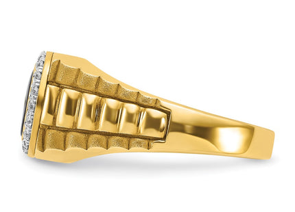 14k Two-tone Rings Style B56510 - Classique Jewelry Inc.
