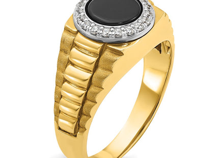 14k Two-tone Rings Style B56510 - Classique Jewelry Inc.