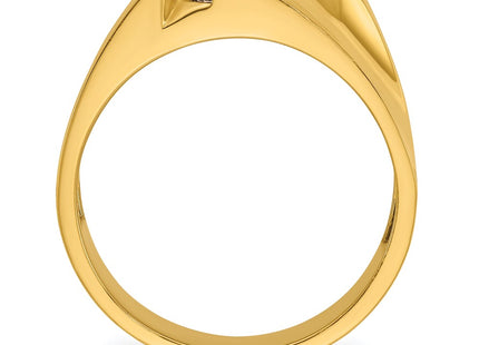 14k Yellow Gold Rings Style B56530 - Classique Jewelry Inc.