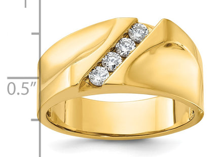 14k Yellow Gold Rings Style B56530 - Classique Jewelry Inc.