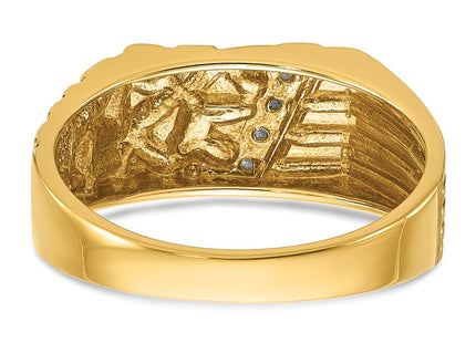 14k Yellow Gold Rings Style B56605 - Classique Jewelry Inc.