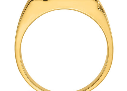 14k Yellow Gold Rings Style B56625 - Classique Jewelry Inc.