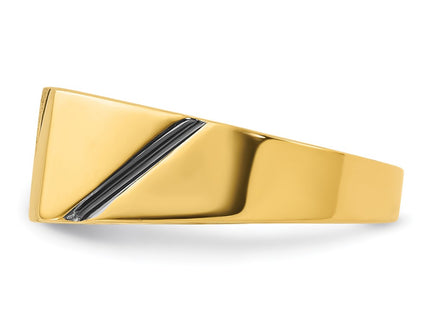14k Yellow Gold Rings Style B56625 - Classique Jewelry Inc.