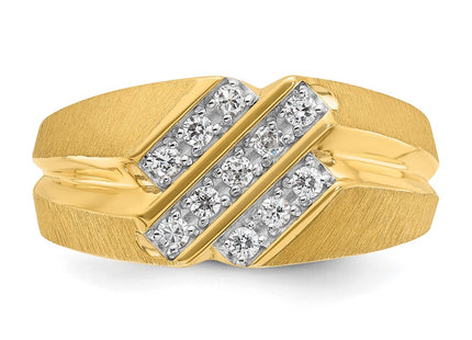14k Yellow Gold Rings Style B56689 - Classique Jewelry Inc.