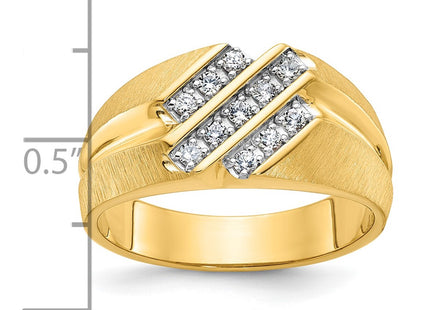14k Yellow Gold Rings Style B56689 - Classique Jewelry Inc.