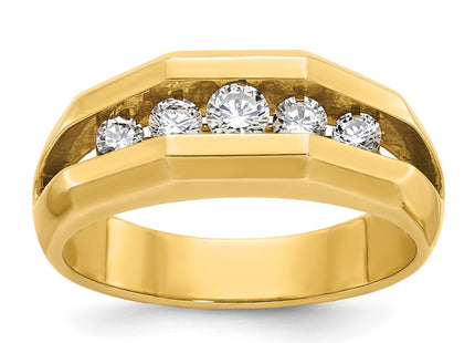 14k Yellow Gold Rings Style B56718 - Classique Jewelry Inc.