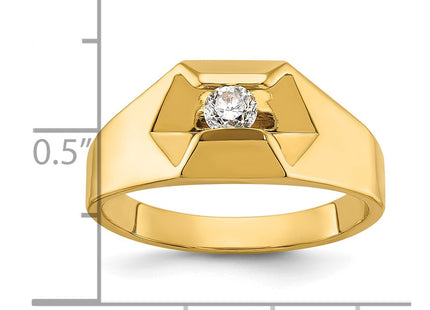 14k Yellow Gold Rings Style B56789 - Classique Jewelry Inc.