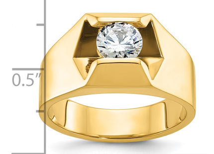 14k Yellow Gold Rings Style B56801 - Classique Jewelry Inc.