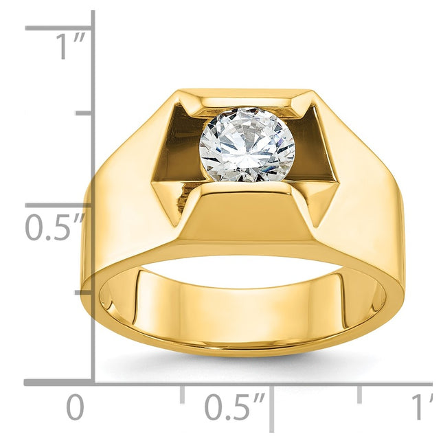 14k Yellow Gold Rings Style B56801 - Classique Jewelry Inc.