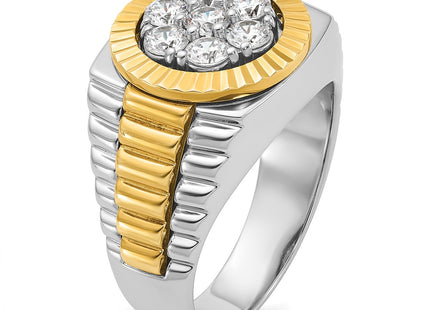 14k Two-tone Rings Style B56873 - Classique Jewelry Inc.