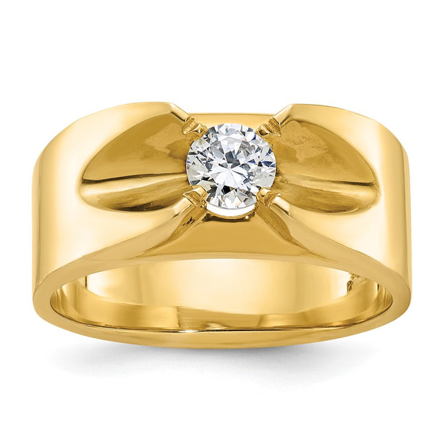 14k Yellow Gold Rings Style B56926 - Classique Jewelry Inc.
