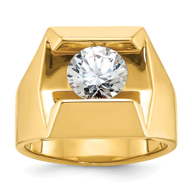 14k Yellow Gold Rings Style B56959 - Classique Jewelry Inc.