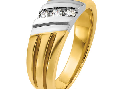 14k Two-tone Rings Style B56992 - Classique Jewelry Inc.