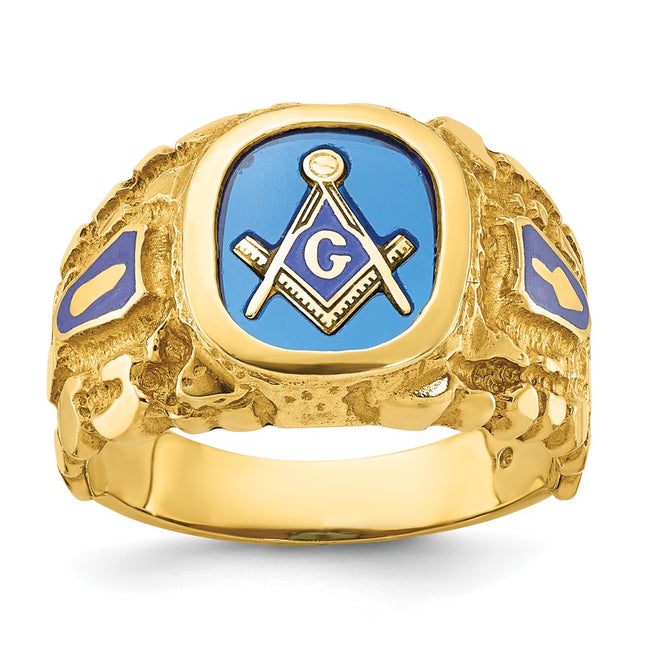 14k Yellow Gold Rings Style B57619 - Classique Jewelry Inc.