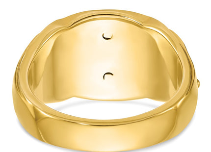 14k Two-tone Rings Style B57632 - Classique Jewelry Inc.