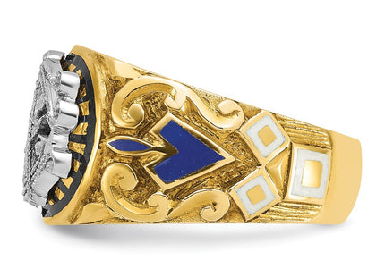 14k Two-tone Rings Style B57660 - Classique Jewelry Inc.