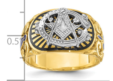 14k Two-tone Rings Style B57660 - Classique Jewelry Inc.