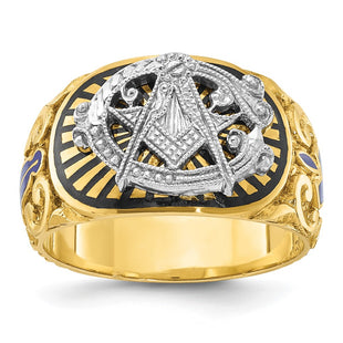 14k Two-tone Rings Style B57660 - Classique Jewelry Inc.