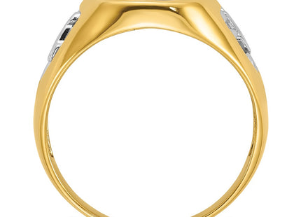 14k Yellow Gold Rings Style B57688 - Classique Jewelry Inc.