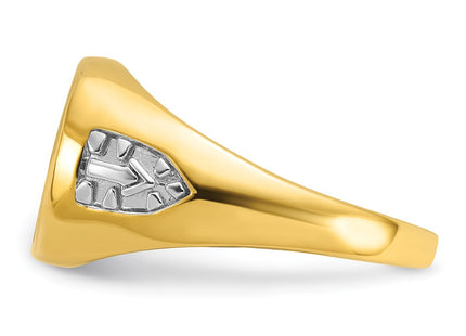14k Yellow Gold Rings Style B57688 - Classique Jewelry Inc.