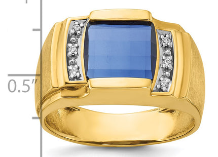14k Yellow Gold Rings Style B57702 - Classique Jewelry Inc.