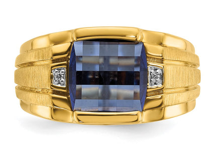 14k Yellow Gold Rings Style B57709 - Classique Jewelry Inc.