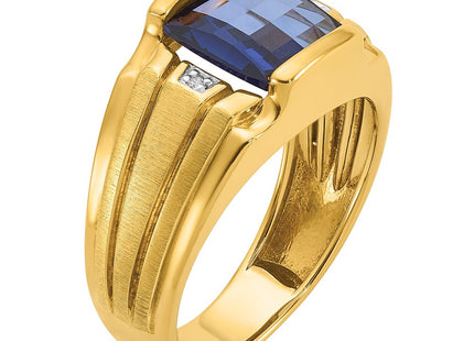 14k Yellow Gold Rings Style B57709 - Classique Jewelry Inc.