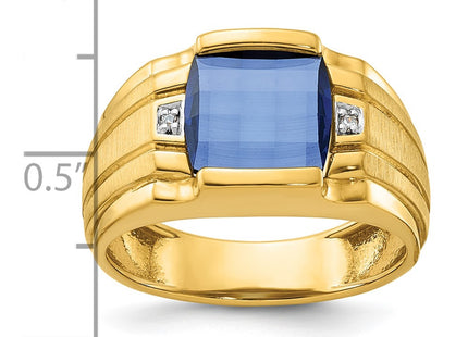 14k Yellow Gold Rings Style B57709 - Classique Jewelry Inc.