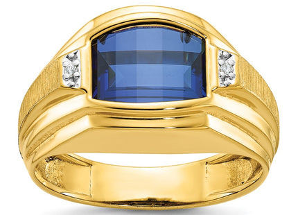 14k Yellow Gold Rings Style B57727 - Classique Jewelry Inc.
