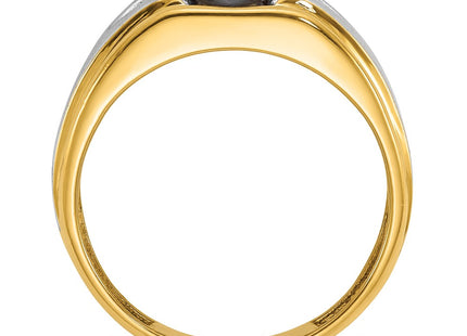 14k Two-tone Rings Style B57897 - Classique Jewelry Inc.