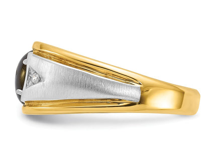 14k Two-tone Rings Style B57897 - Classique Jewelry Inc.