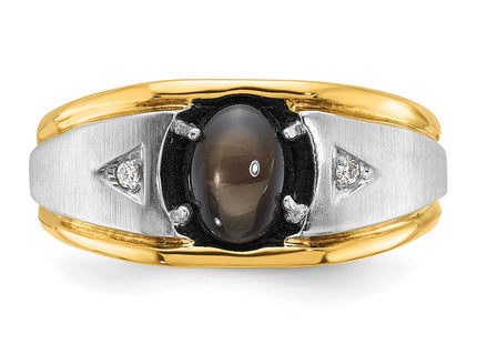 14k Two-tone Rings Style B57897 - Classique Jewelry Inc.