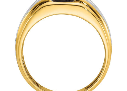 14k Two-tone Rings Style B57897 - Classique Jewelry Inc.