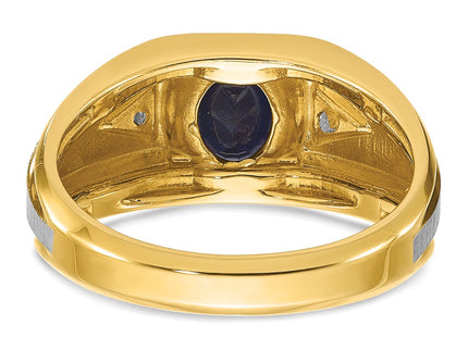 14k Two-tone Rings Style B57897 - Classique Jewelry Inc.