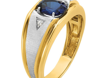 14k Two-tone Rings Style B57897 - Classique Jewelry Inc.