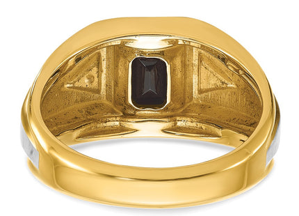14k Two-tone Rings Style B57898 - Classique Jewelry Inc.