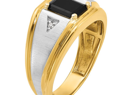 14k Two-tone Rings Style B57898 - Classique Jewelry Inc.