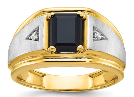 14k Two-tone Rings Style B57898 - Classique Jewelry Inc.